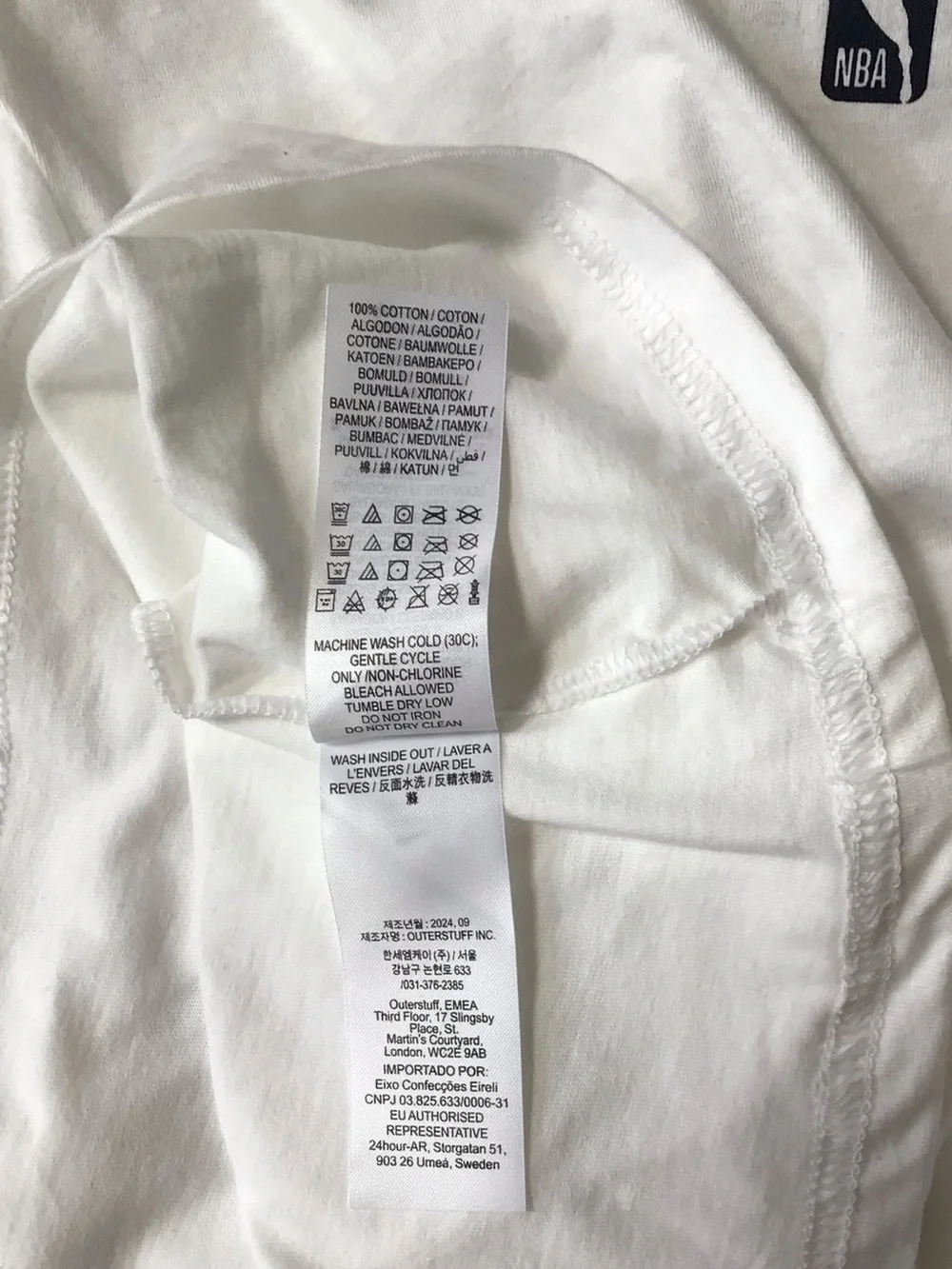 Nike Denver Nuggets Tee with Stripe '5280' Graphic